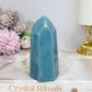Chunky Blue Trolleite High Grade Tower 243g 9.5cm