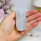 Druzy Blue Lace Agate Tower 7.5cm