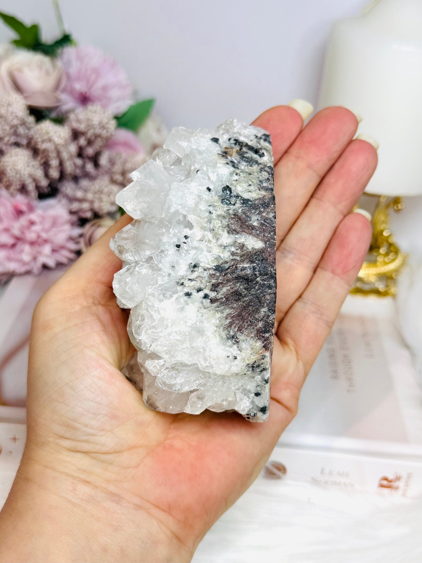 Natural Apophyllite Cluster Freeform 9.5cm