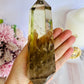 Magnificent Large 17cm 594gram Citrine Double Terminated Point