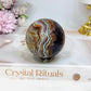 Amethyst X Mexican Crazy Lace Sphere On Stand 228g