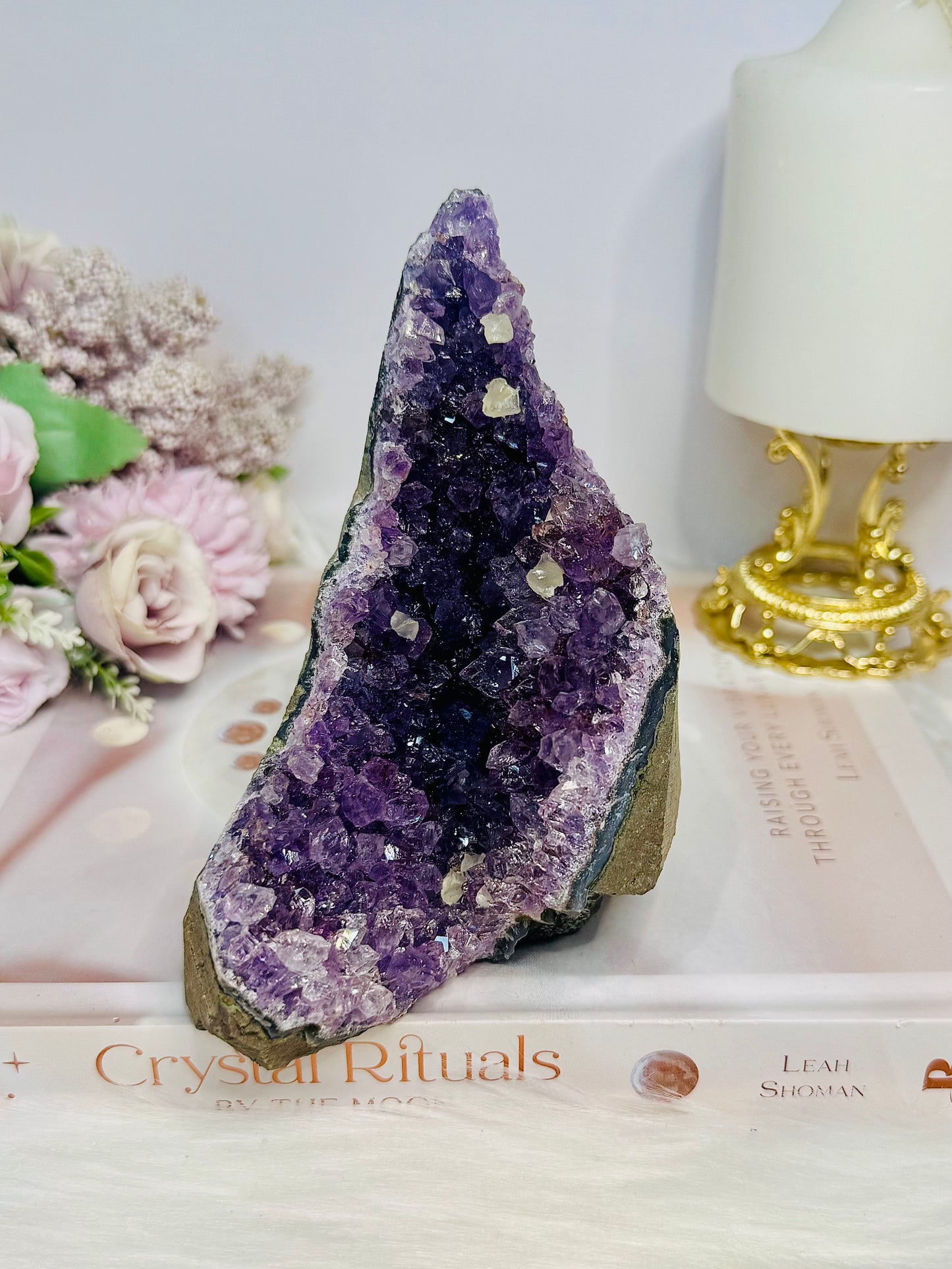 Natural Amethyst Base Cut Cluster 13cm 702g
