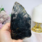 Black Tourmaline in Quartz Slab on Stand 14.5cm