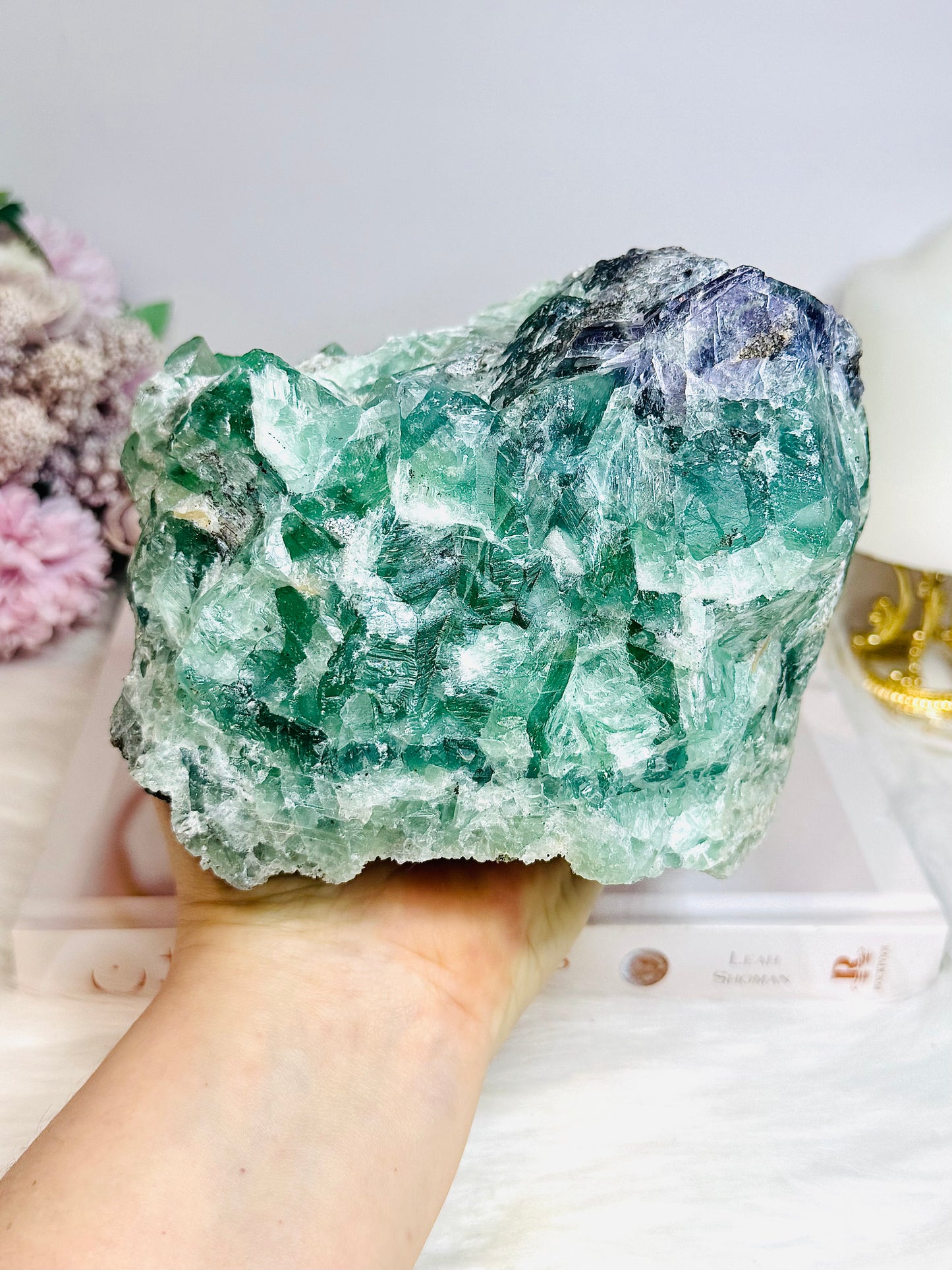 Huge Natural Fluorite Specimen 3.09KG