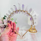 Amethyst With Gold Wire Crown | Tiara