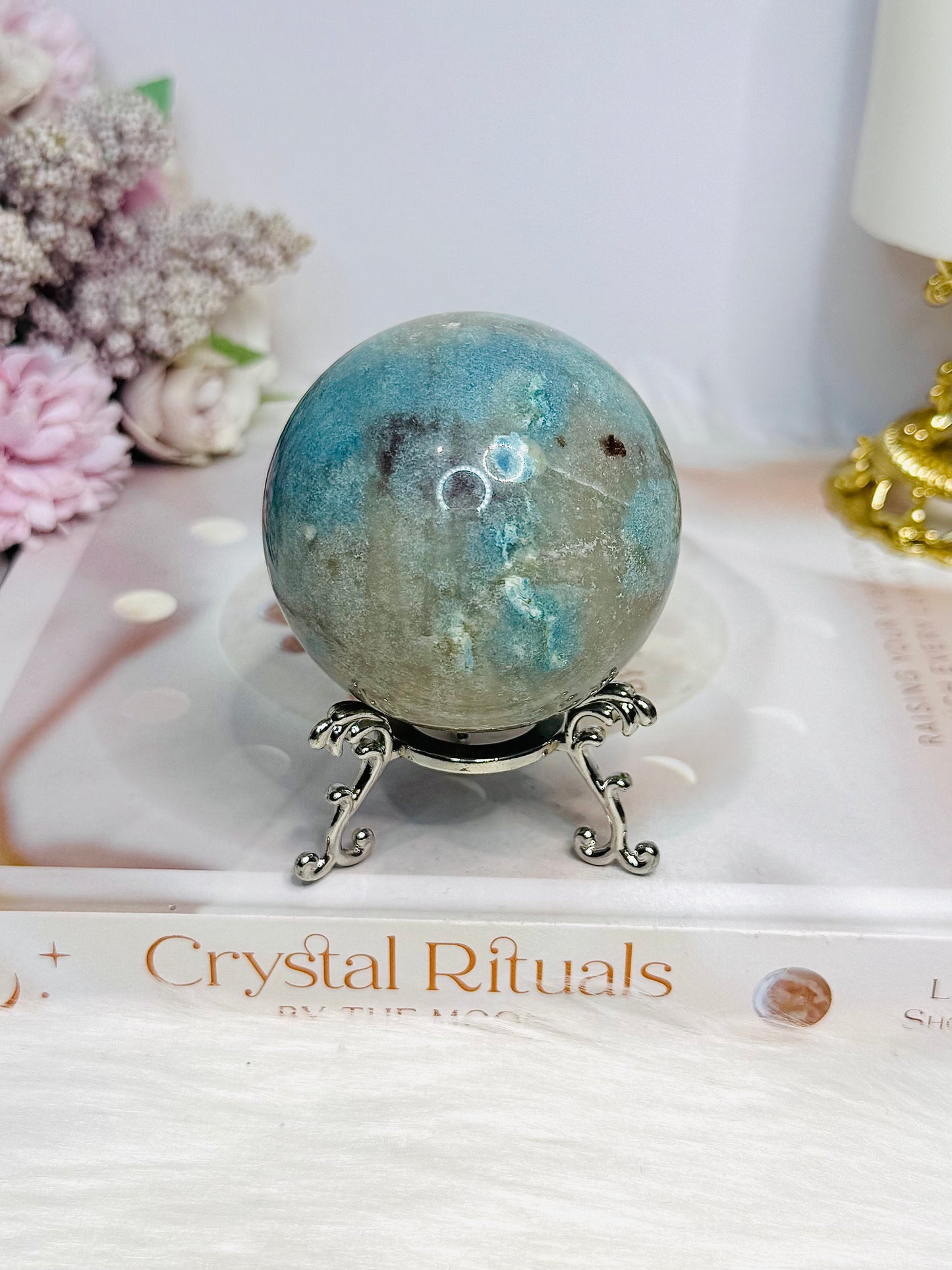 Trolleite Sphere on Stand 301g