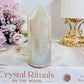 Gorgeous 9.5cm Quartz Angel Aura Cylinder | Tower (reduced as chip on tip)