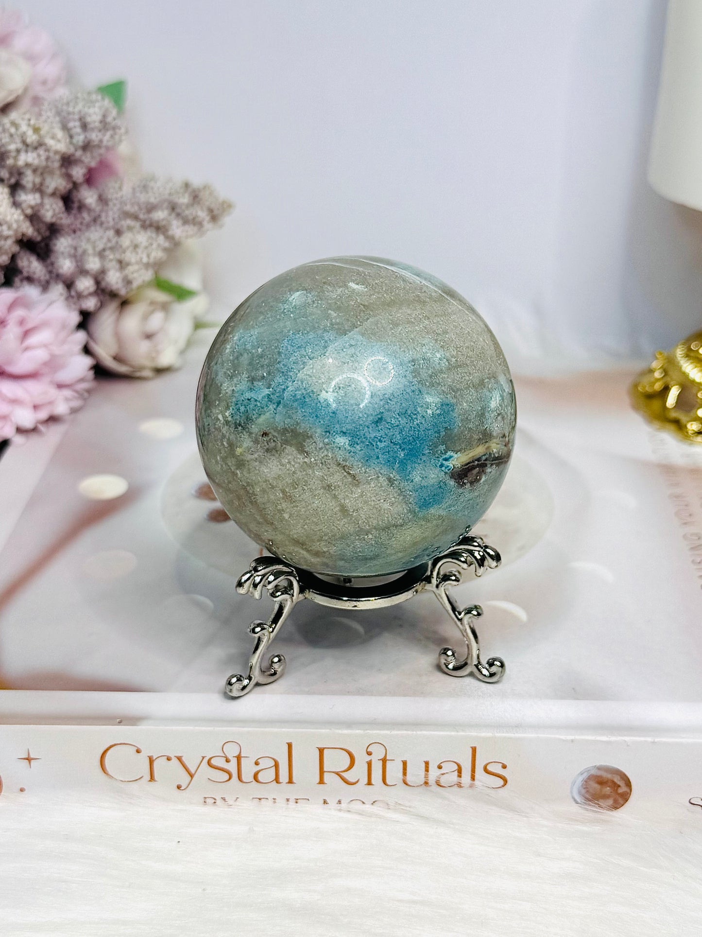 Trolleite Sphere on Stand 301g