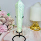 Pistachio Calcite Wand | Tower on Stand 14cm
