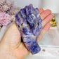 Large Amethyst Carved Dragon Head 11cm