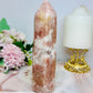 High Grade Druzy Pink Amethyst Tower 16.5cm 546g