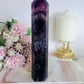 Wow!! High Grade Fabulous Large Chunky 21.5cm Fluorite Tower | Generator