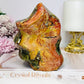 High Grade Ocean Jasper Carved Flame 13cm 1.1KG