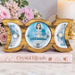 Full Moon ~ Love & Abundance Candle - Vanilla 22cm x 10cm