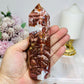 Druzy Ocean Jasper Tower 14cm