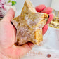 Gorgeous Chunky Pink Amethyst Druzy Star From Brazil 11cm