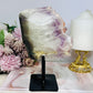 Rare Colour Large Amethyst Natural Freeform Cluster on Stand 17cm 1.12KG
