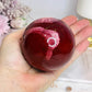 Large Mookaite Jasper Sphere on Stand 515g