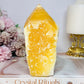 Large 608gram 12cm Orange Calcite Point