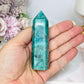 Green Smokey Amazonite Tower 9cm