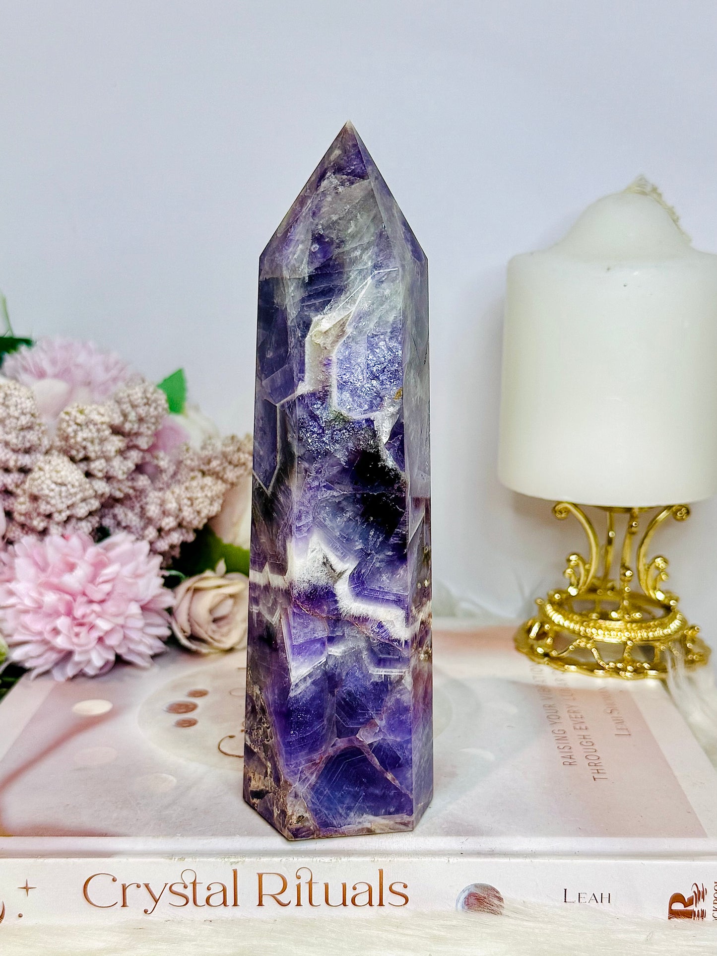 Large Dream | Chevron Amethyst Chunky Tower | Generator 17cm 612g