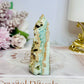 Blue Caribbean Calcite Druzy Tower 8cm