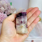 Chunky Purple Fluorite Tower 8.5cm