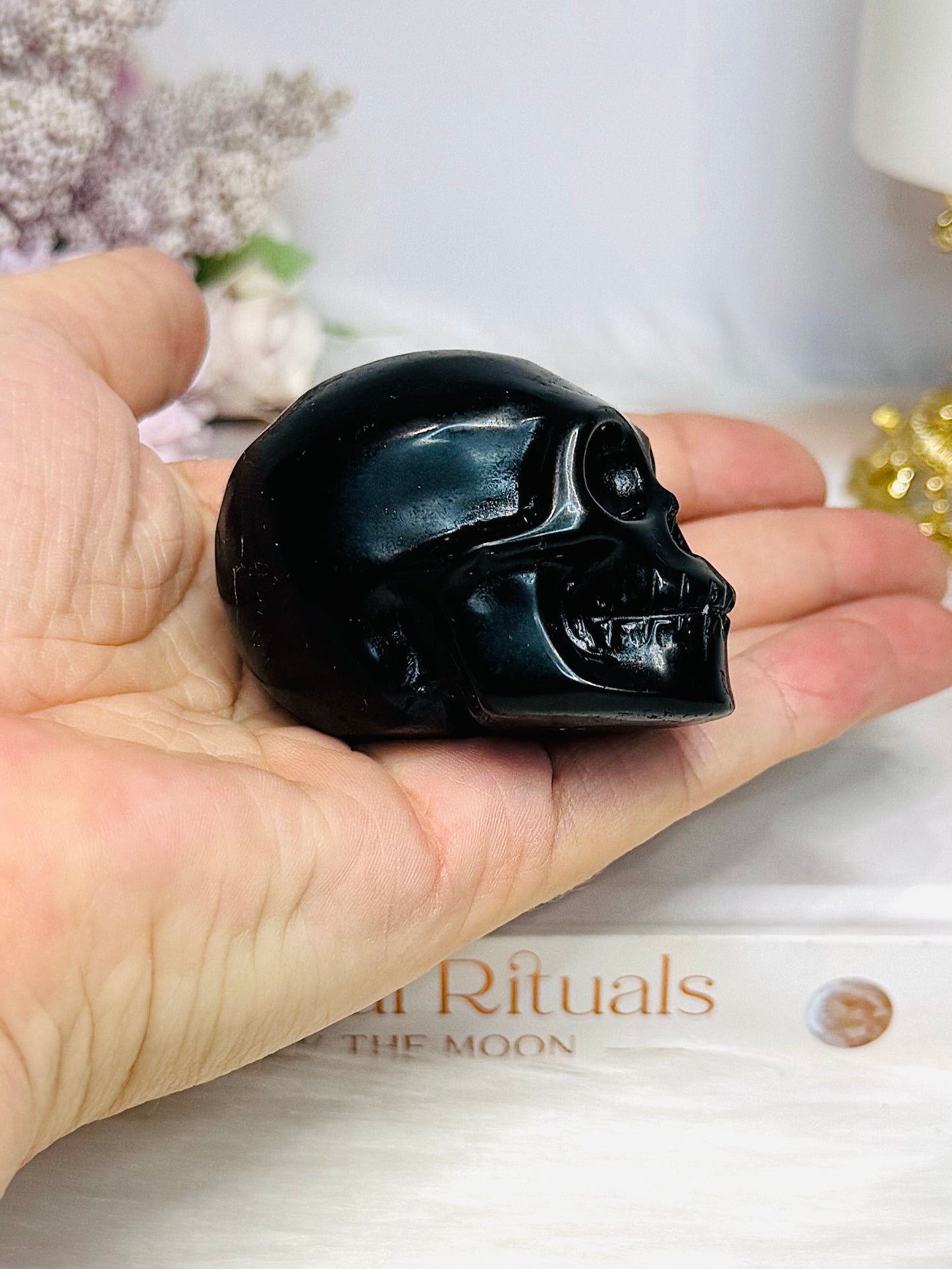 Black Obsidian Skull 5.5cm