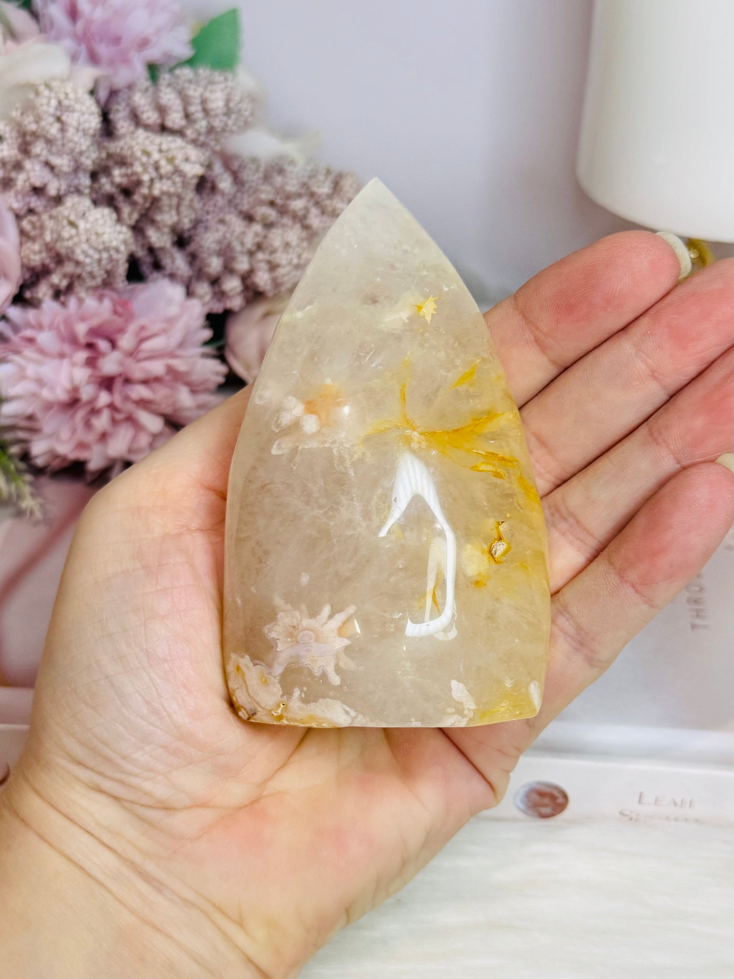 Flower Agate Flame | Freeform 10cm 246g
