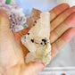 Gorgeous Pink Natural Lemurian Quartz Cluster 9cm