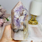 High Grade Chunky Pink Amethyst Druzy Tower 14.5cm 742g