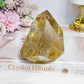 Natural Golden Healer Quartz Polished Freeform 10cm 421g