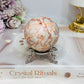 Red Vein Jasper Sphere on Stand 266g
