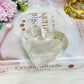 Clear Quartz Chunky Heart Bowl 7.5cm