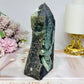 Large Grape Agate Tower 14cm 441g