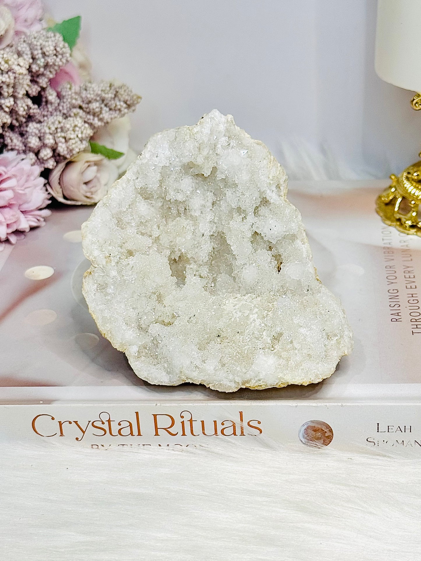 Moroccan Geode Sugar Druzy 204g