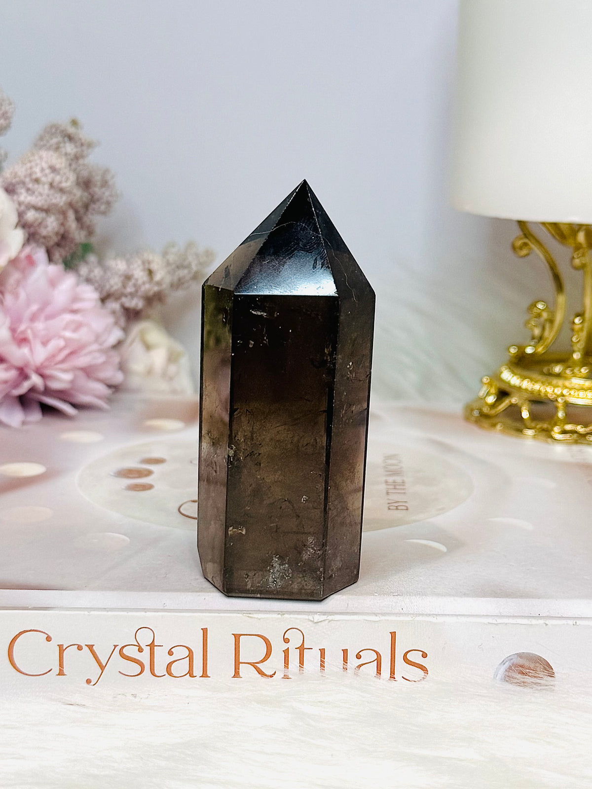 Smokey Quartz Chunky Tower 8.5cm