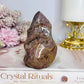 Ocean Jasper Carved Flame | Freeform 245g 9.5cm