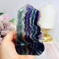 Rainbow Fluorite Polished Slab | Tower 12cm 320g