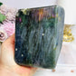 Large Labradorite Freeform with Pink & Purple Flash ~ Half price due to damage and a chipped edge 1.13KG