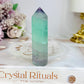 High Grade Fluorite Tower 8cm