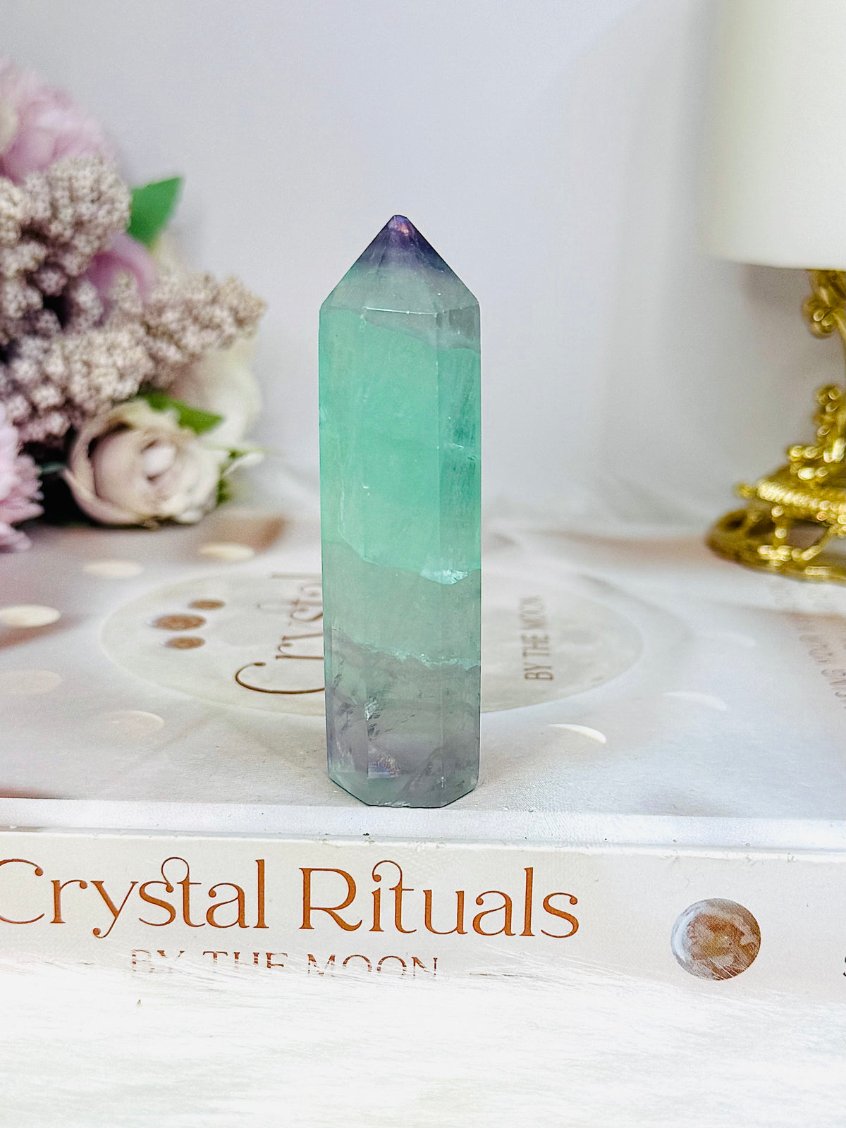 High Grade Fluorite Tower 8cm
