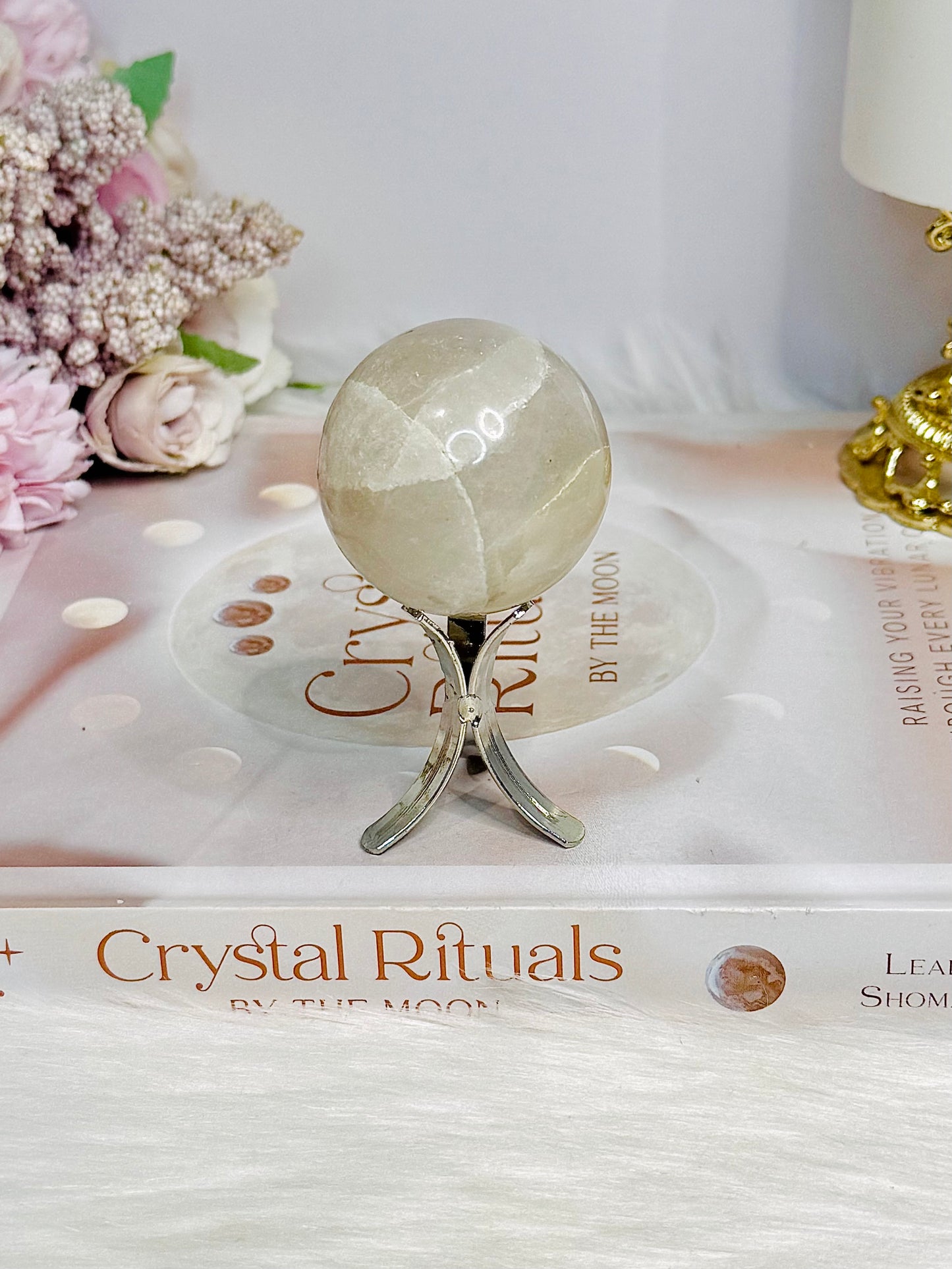Agate Sphere on Stand 105g
