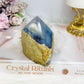 High Grade Angel Aura Agate Polished Top 321g
