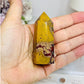 Mookaite Jasper Tower with Hematite 7cm