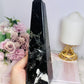 Large Black Onyx Tower 19.5cm