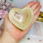 Chunky Lemon Quartz Heart Bowl 8cm