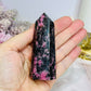 High Grade Rhodonite Tower 9cm
