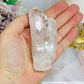 High Grade Clear Quartz Cluster Point with Rainbows 9cm