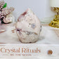 Pink Amethyst Druzy Flame | Freeform 7cm